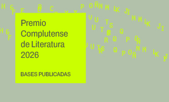 Bases del Premio Complutense de Literatura 2026